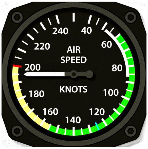 飛行員特色杯墊系列之飛行速度表